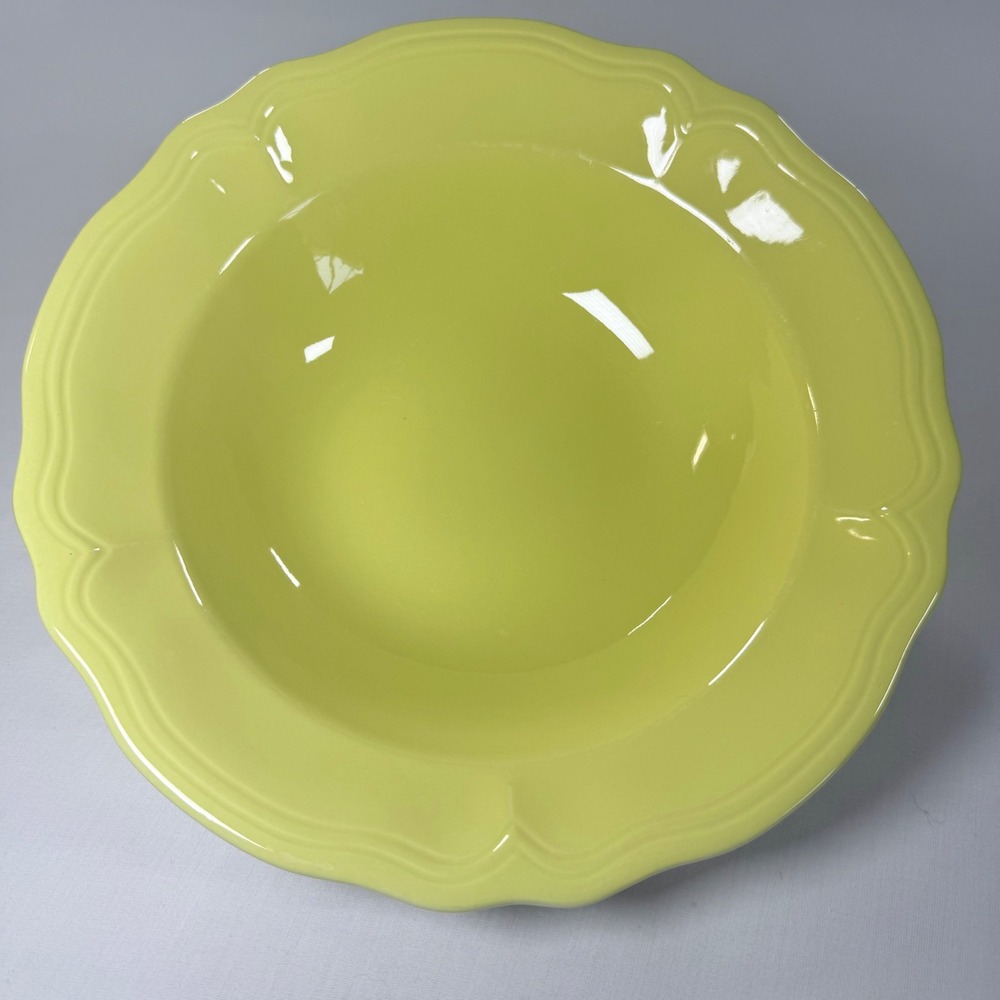 Buttercup Federalist Ironstone 4239 Yellow Vegetable Serving Bowl Vintage 1960s
